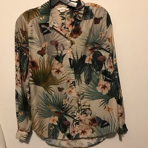 Tropical Button Down